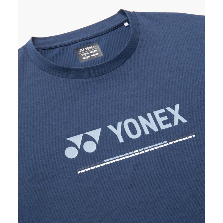 YONEX Unisex Dry T-shirt (Fit Style).16882 Dark Navy color