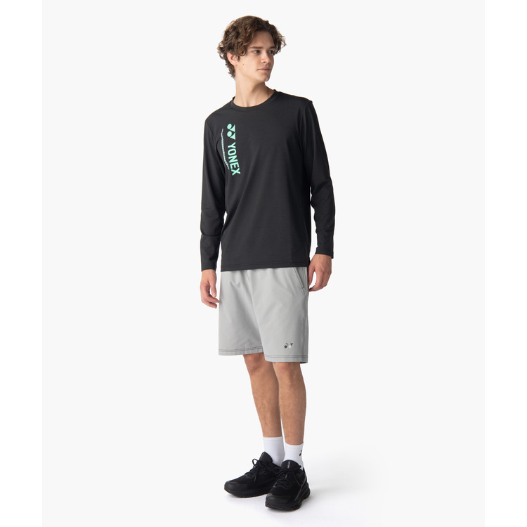 YONEX Unisex Long Sleeve T-shirt.16883 black color