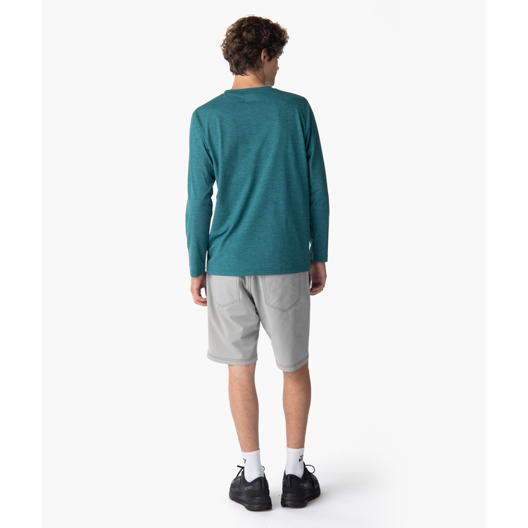 YONEX Unisex Long Sleeve T-shirt.16883 Dark Marine color