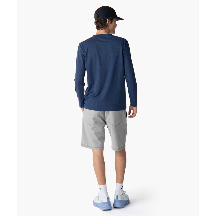 YONEX Unisex Long Sleeve T-shirt.16883 Dark Navy color