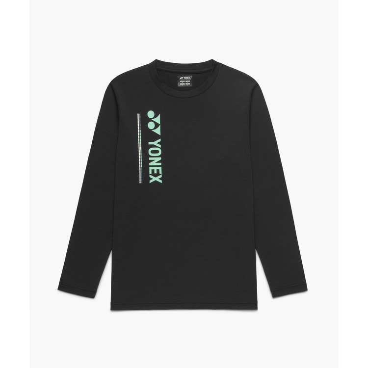 YONEX Unisex Long Sleeve T-shirt.16883 black color