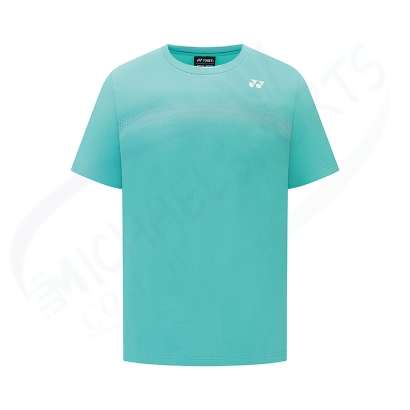 YONEX 16839EX Unisex T-Shirt Clear Mint color（full cotton)