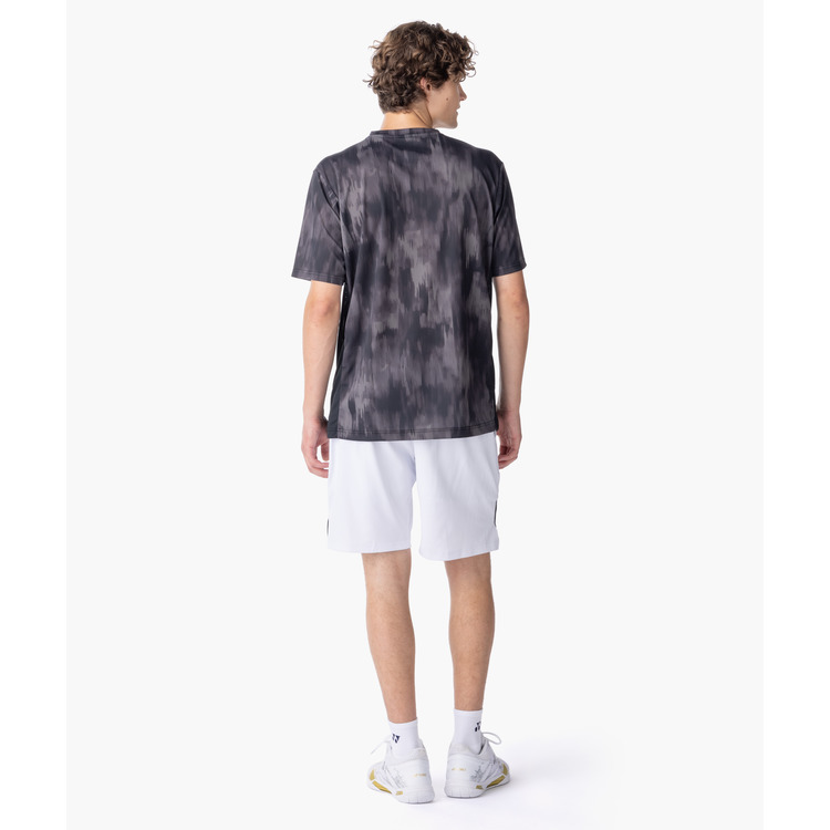 YONEX 10741Y UNISEX CREW NECK SHIRT BLACK color made in Japan