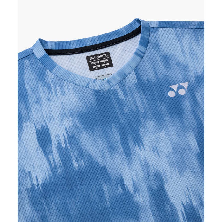 YONEX 10741Y UNISEX CREW NECK SHIRT Pastel blue color made in Japan