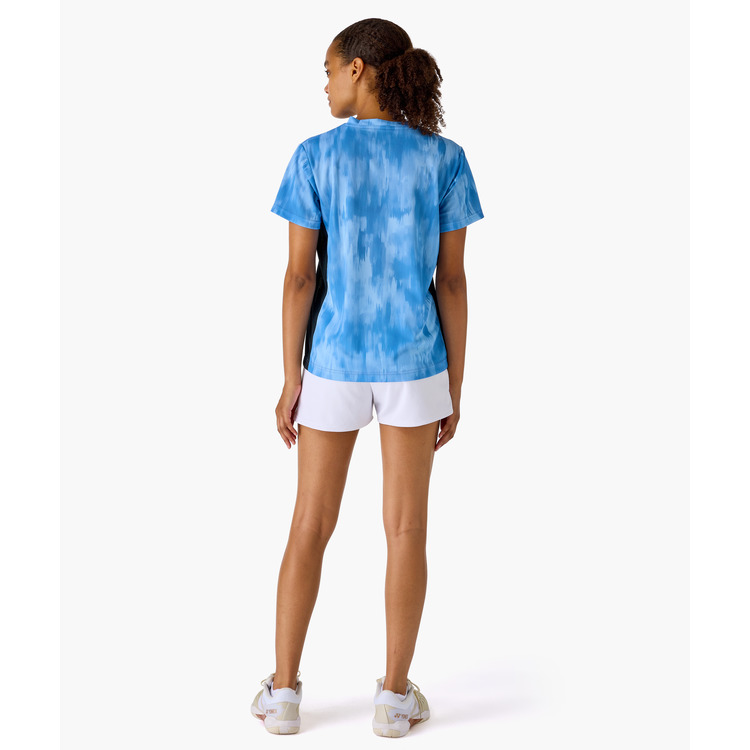 YONEX Women's game shirt.20984 Pastel blue color , made in Japan , delivery free