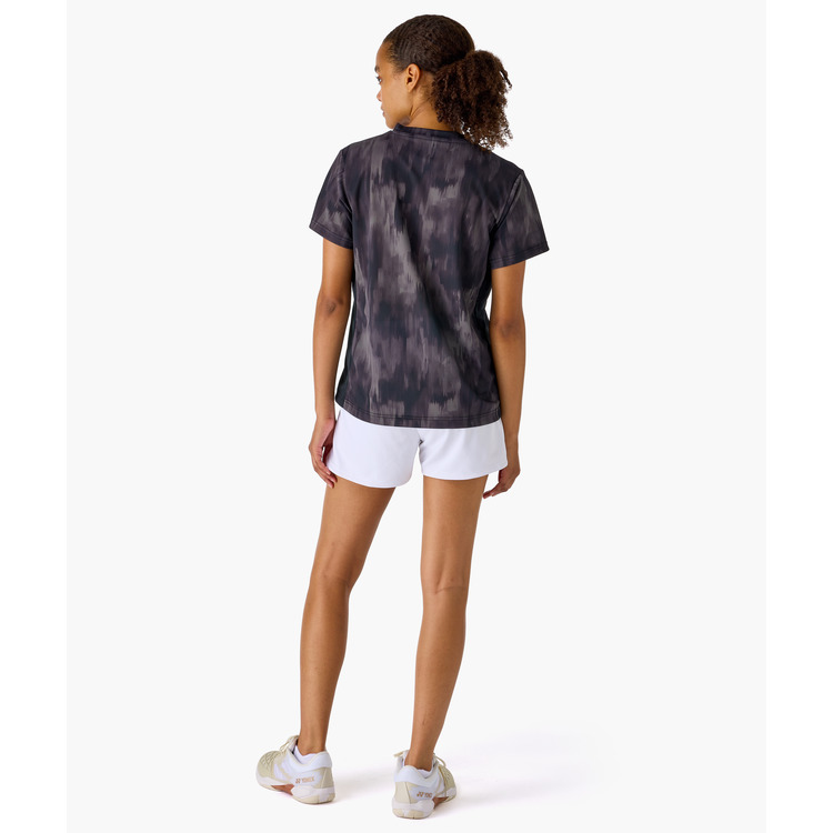 YONEX Women's game shirt.20984 black color , made in Japan , delivery free