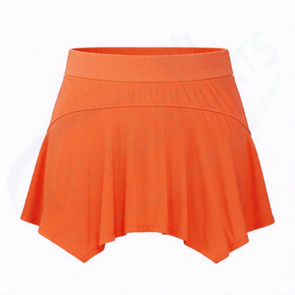 Yonex 26191EX WOMENS SKIRT Cyber Orange color
