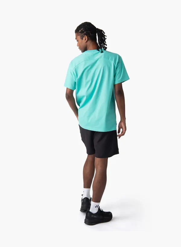 YONEX 16839EX Unisex T-Shirt Clear Mint color（full cotton)