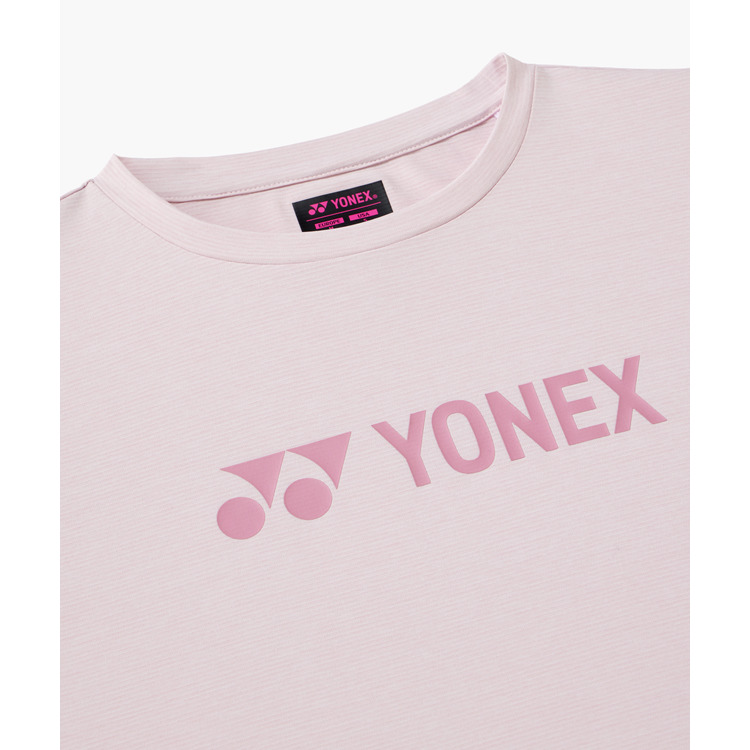 YONEX Women's Dry T-shirt.16884 Smoke Pink color