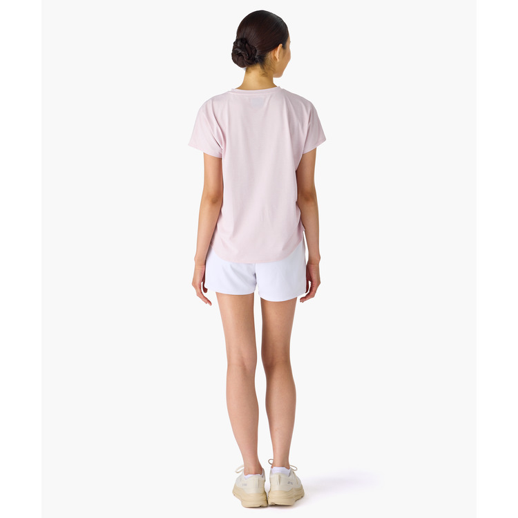 YONEX Women's Dry T-shirt.16884 Smoke Pink color