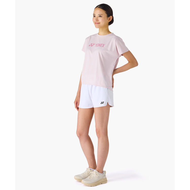 YONEX Women's Dry T-shirt.16884 Smoke Pink color