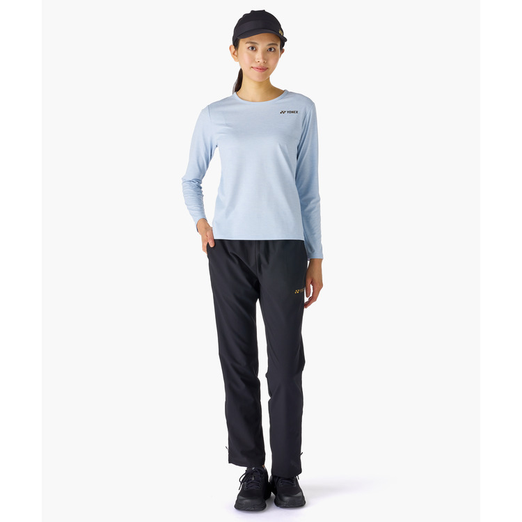 YONEX Women's Long Sleeve T-Shirt.16885 Color:Pastel blue