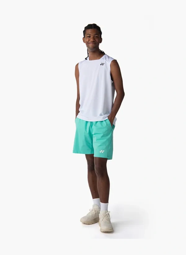 YONEX 10724Y UNISEX SLEEVELESS TOP WHITE COLOR