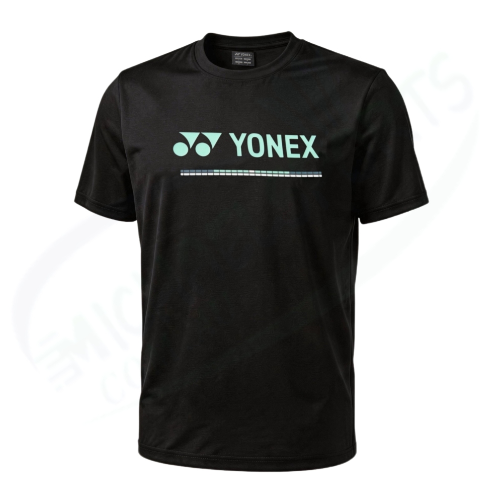 YONEX Unisex Dry T-shirt (Fit Style).16882 black color