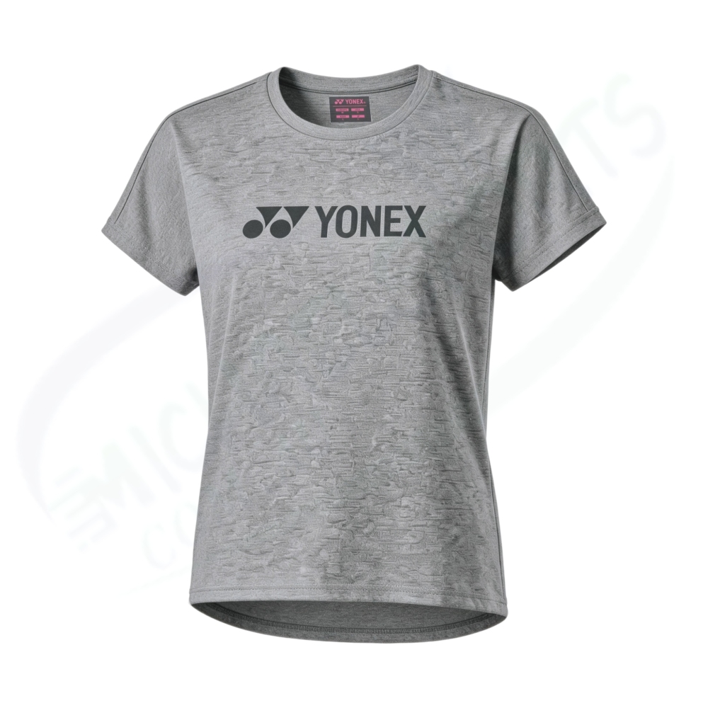 YONEX Women's Dry T-shirt.16884 Gray color