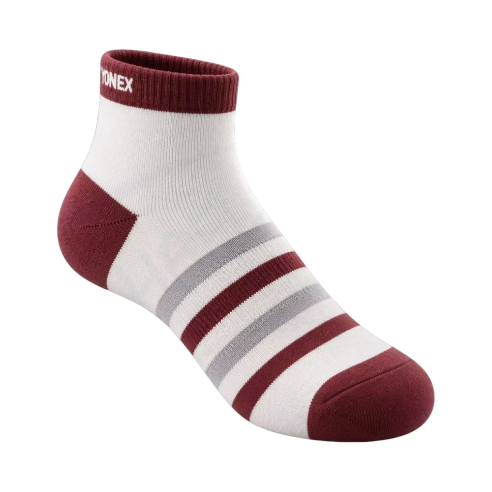 Yonex Men's ankle socks.19263Y (25CM-28CM) WINE RED COLOR