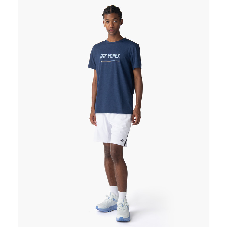 YONEX Unisex Dry T-shirt (Fit Style).16882 Dark Navy color