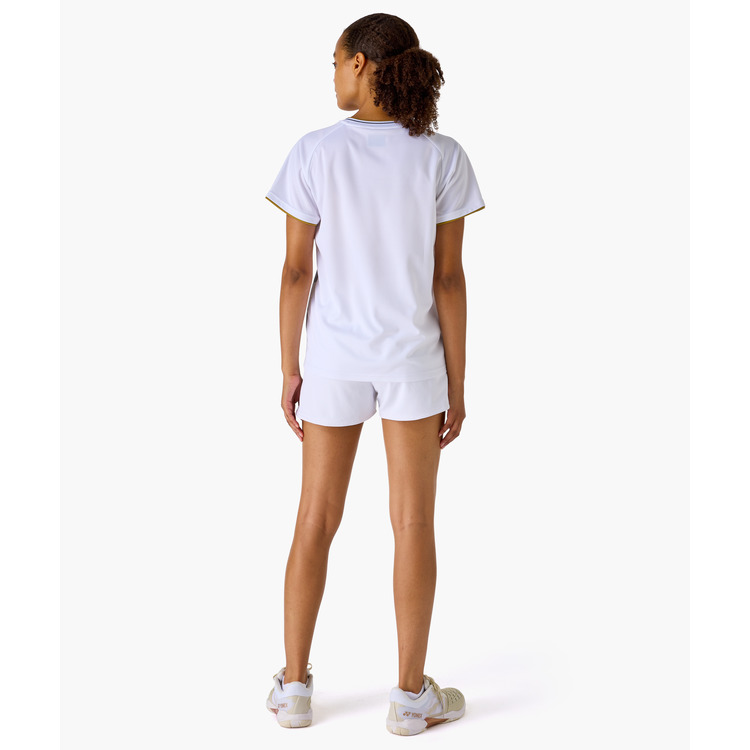 YONEX Women's game shirt.20985 Color:White