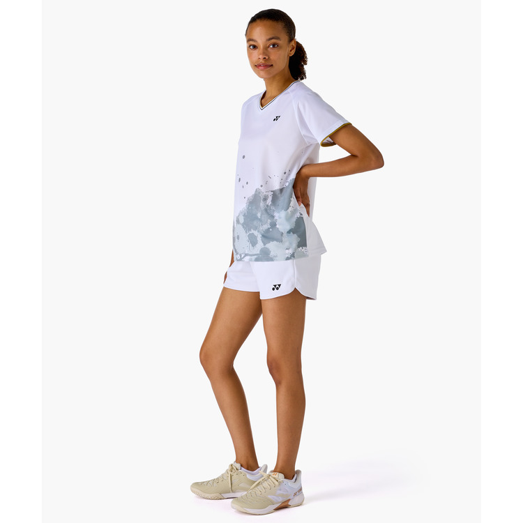 YONEX Women's game shirt.20985 Color:White