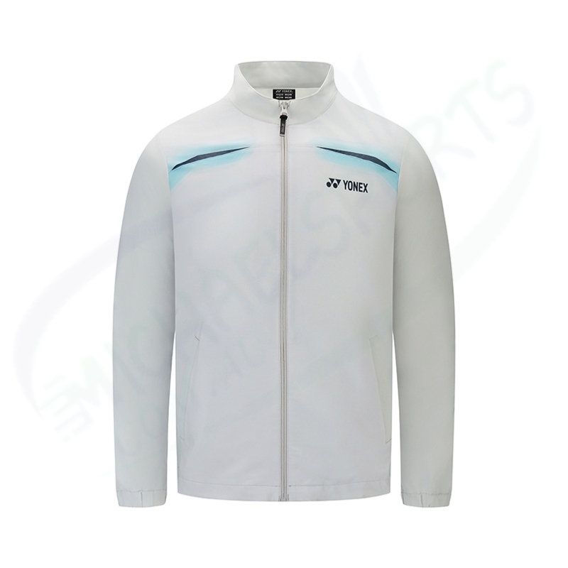 YONEX 50187Y UNISEX WARM-UP JACKET WHITE  made in Japan