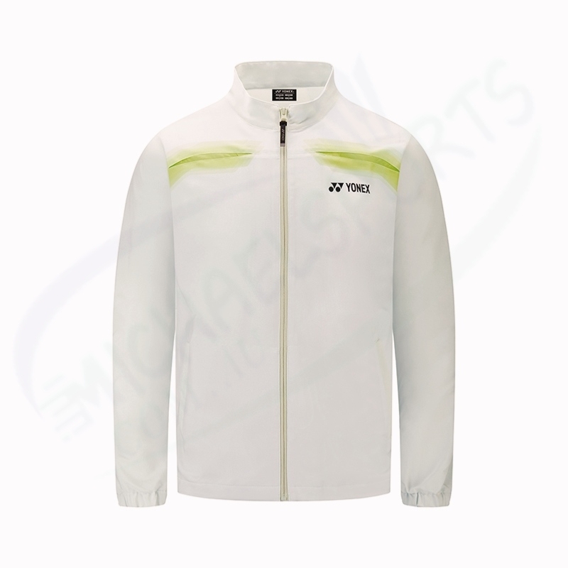 YONEX 50187Y UNISEX WARM-UP JACKET CHAMPAGNE  made in Japan