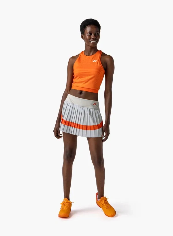 YONEX Women's skirt (with inner shorts).26184 made in Japan , delivery free Color:Silver Gray