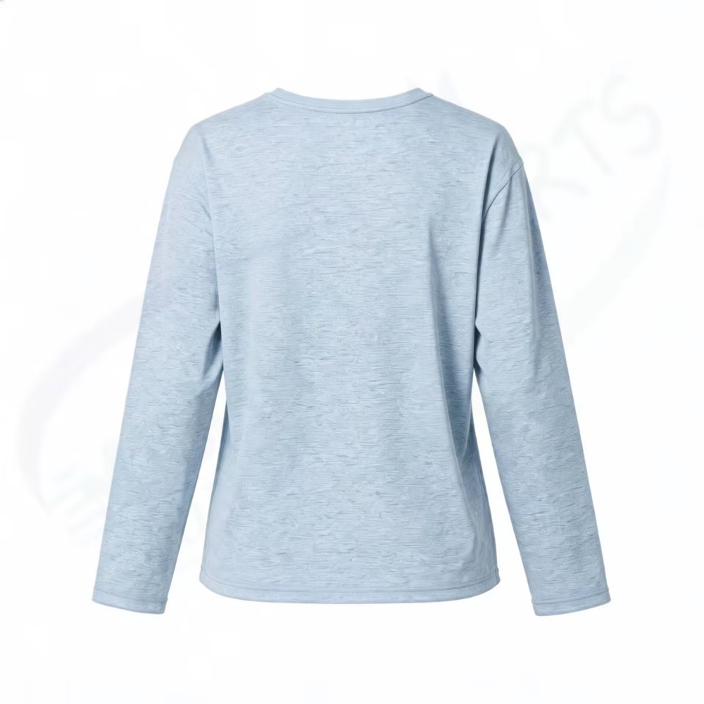 YONEX Women's Long Sleeve T-Shirt.16885 Color:Pastel blue