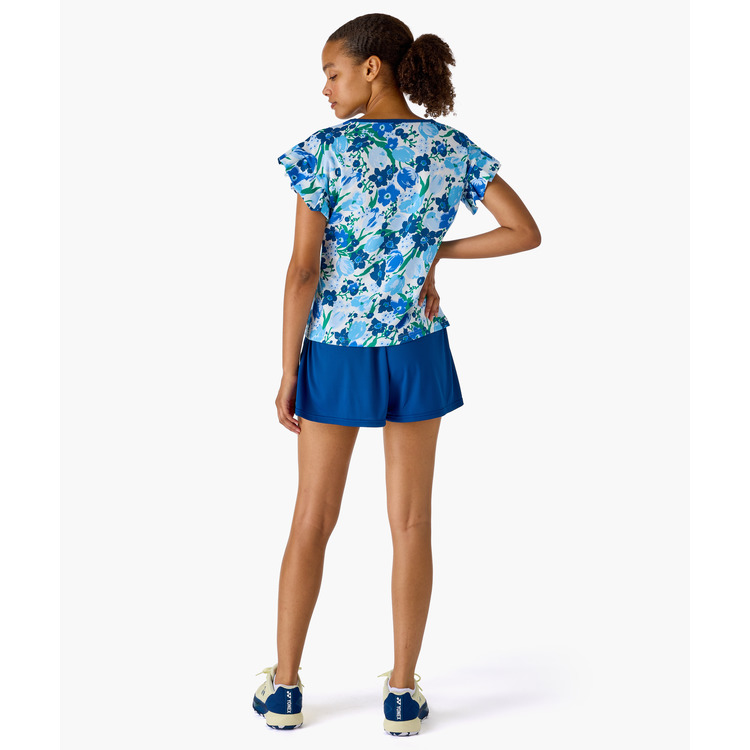 YONEX Women's game shirt.20974 Color:Deep Blue MADE IN JAPAN