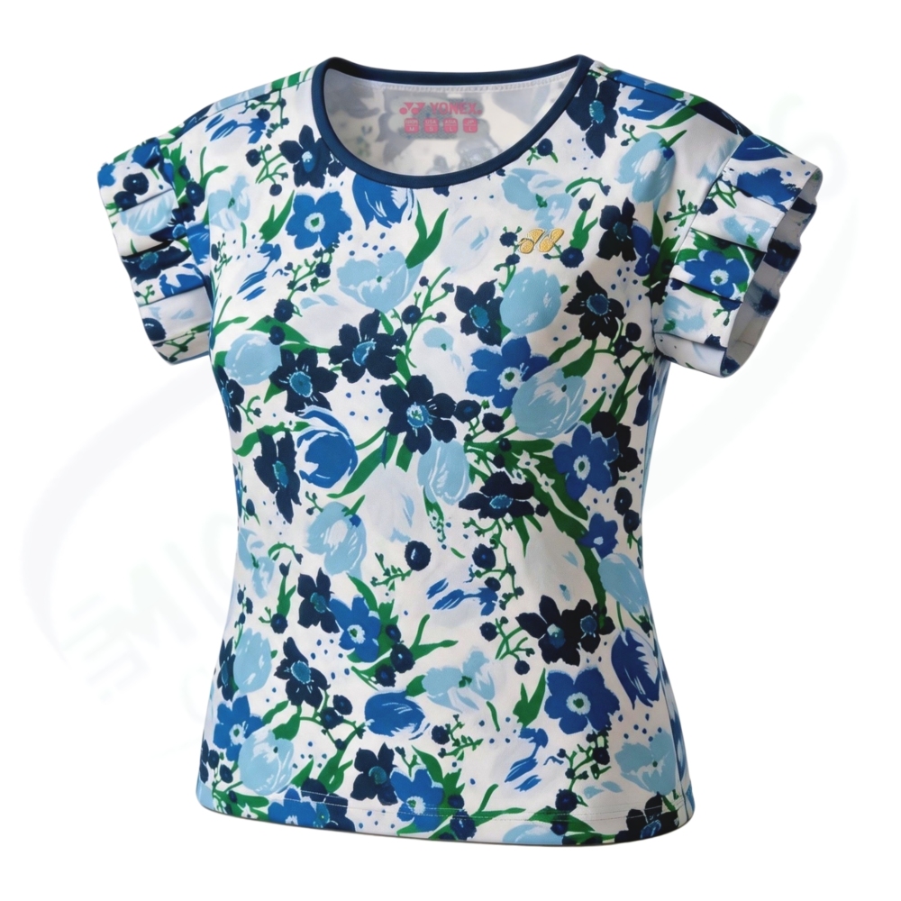 YONEX Women's game shirt.20974 Color:Deep Blue MADE IN JAPAN