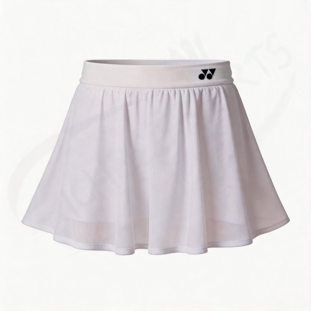 YONEX Women's skirt (with inner shorts) white color 26190 delivery free