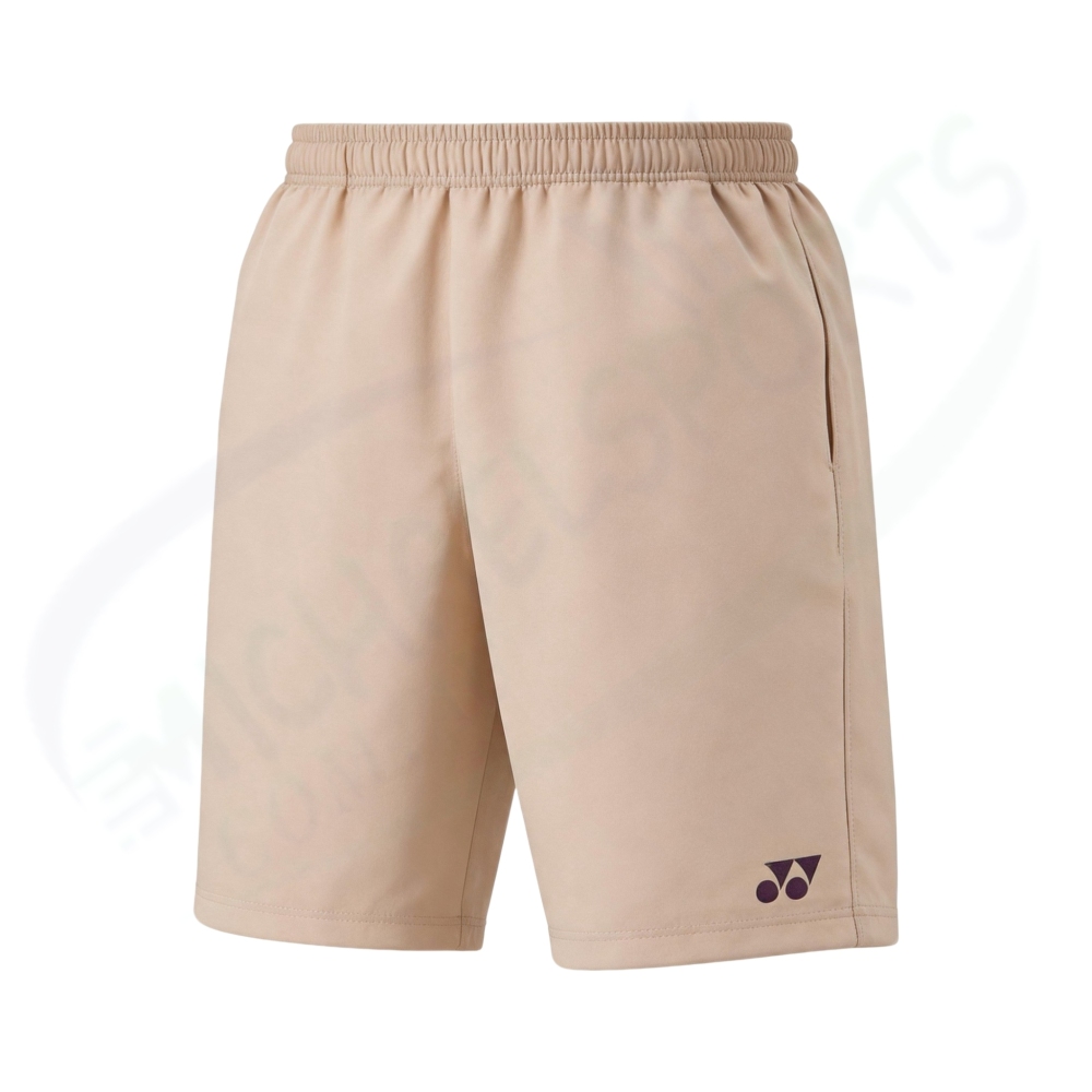 YONEX Unisex shorts.15150 Color:Beige