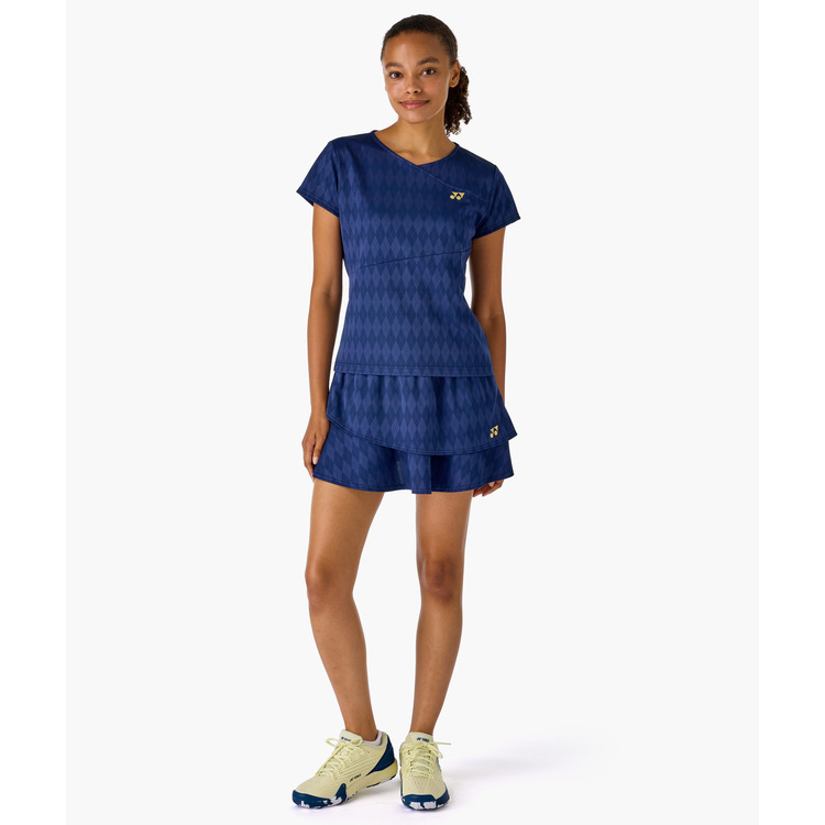 YONEX Women's game shirt.20973 Color:Dark Navy MADE IN JAPAN