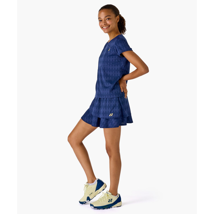 YONEX Women's game shirt.20973 Color:Dark Navy MADE IN JAPAN