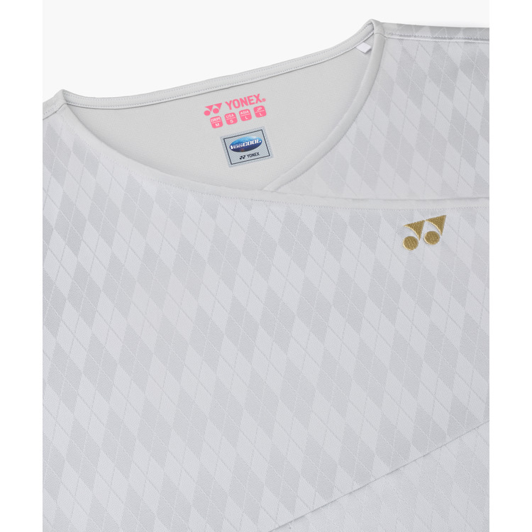 YONEX Women's game shirt.20973 Color:Ice Gray MADE IN JAPAN