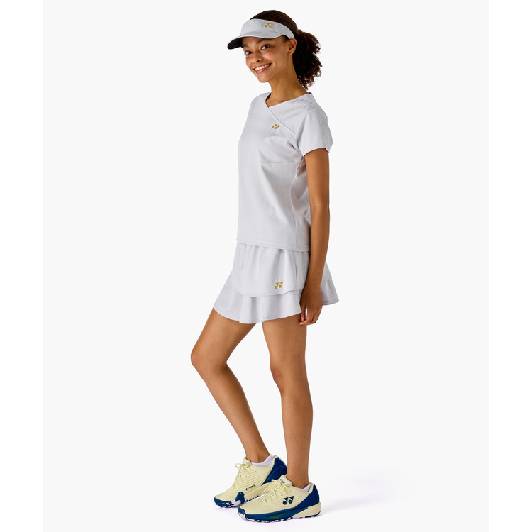 YONEX Women's game shirt.20973 Color:Ice Gray MADE IN JAPAN