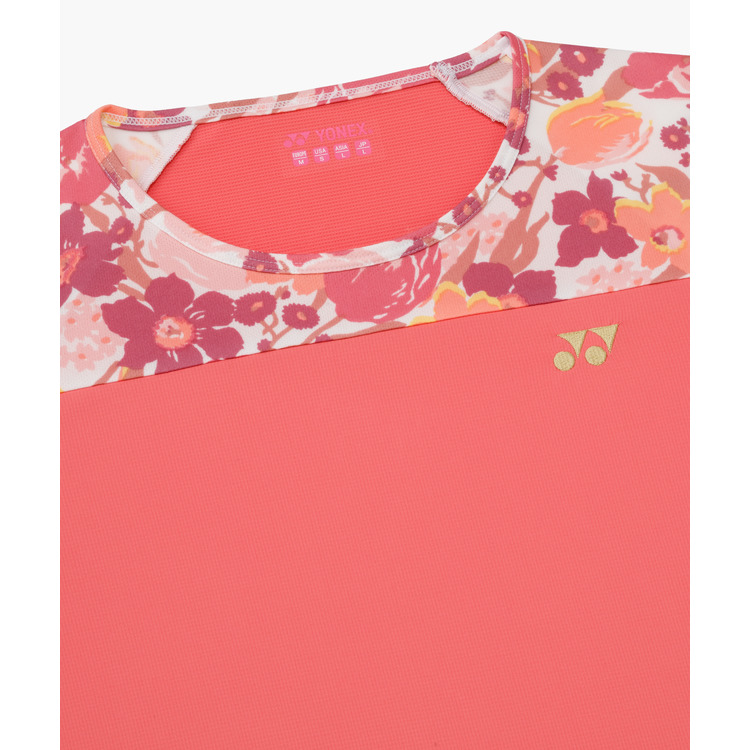YONEX Women's game shirt.20975 Color:Cosmos Pink MADE IN JAPAN
