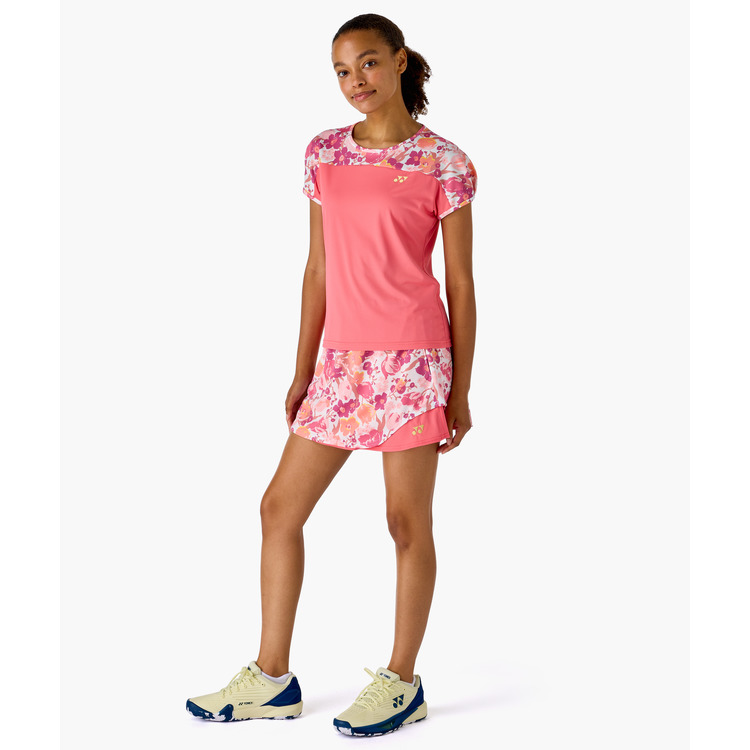 YONEX Women's game shirt.20975 Color:Cosmos Pink MADE IN JAPAN