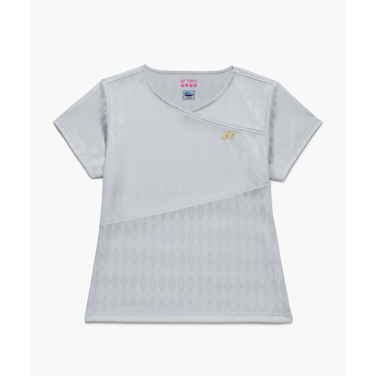 YONEX Women's game shirt.20973 Color:Ice Gray MADE IN JAPAN