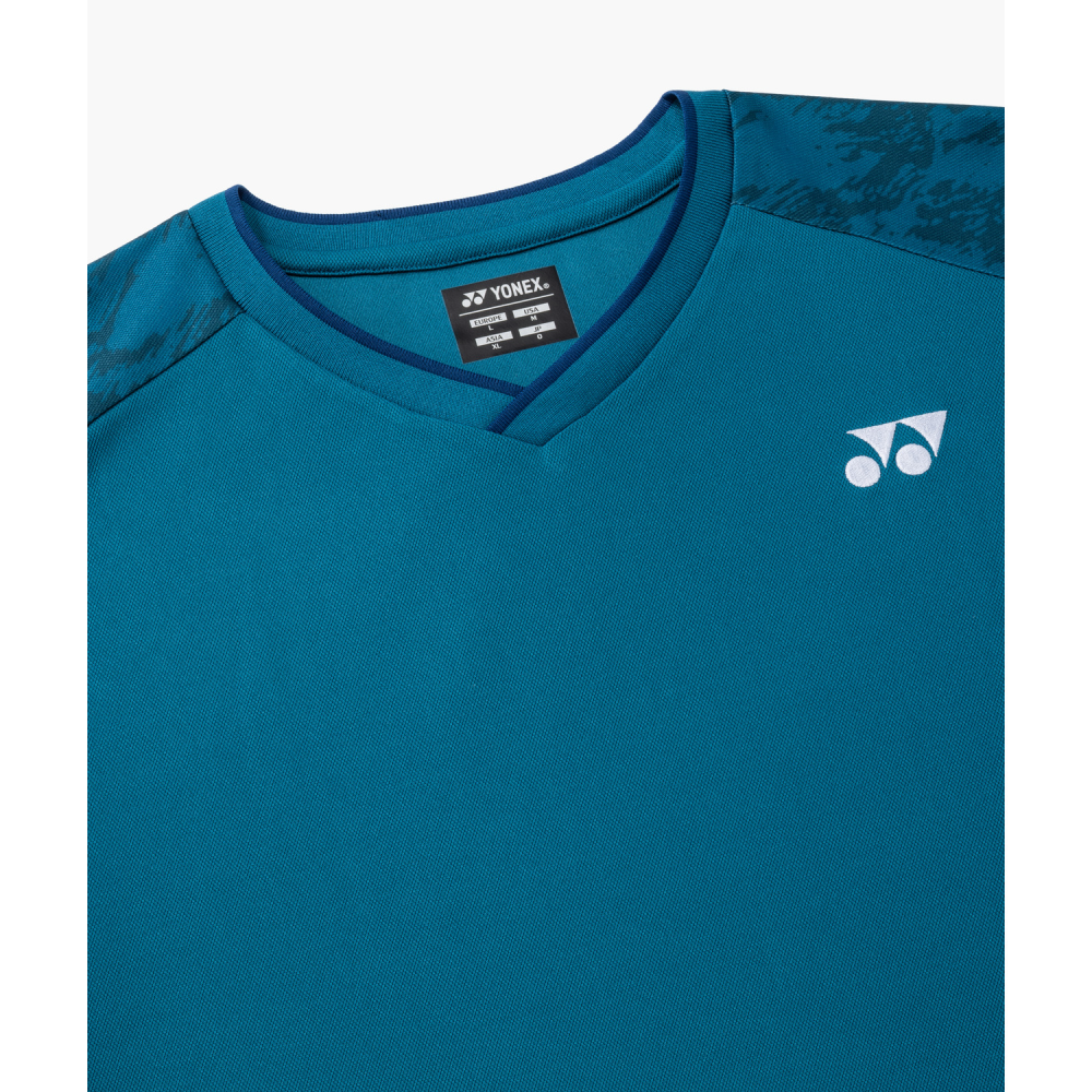 YONEX Unigame Shirt.10742 Color:Teal Blu