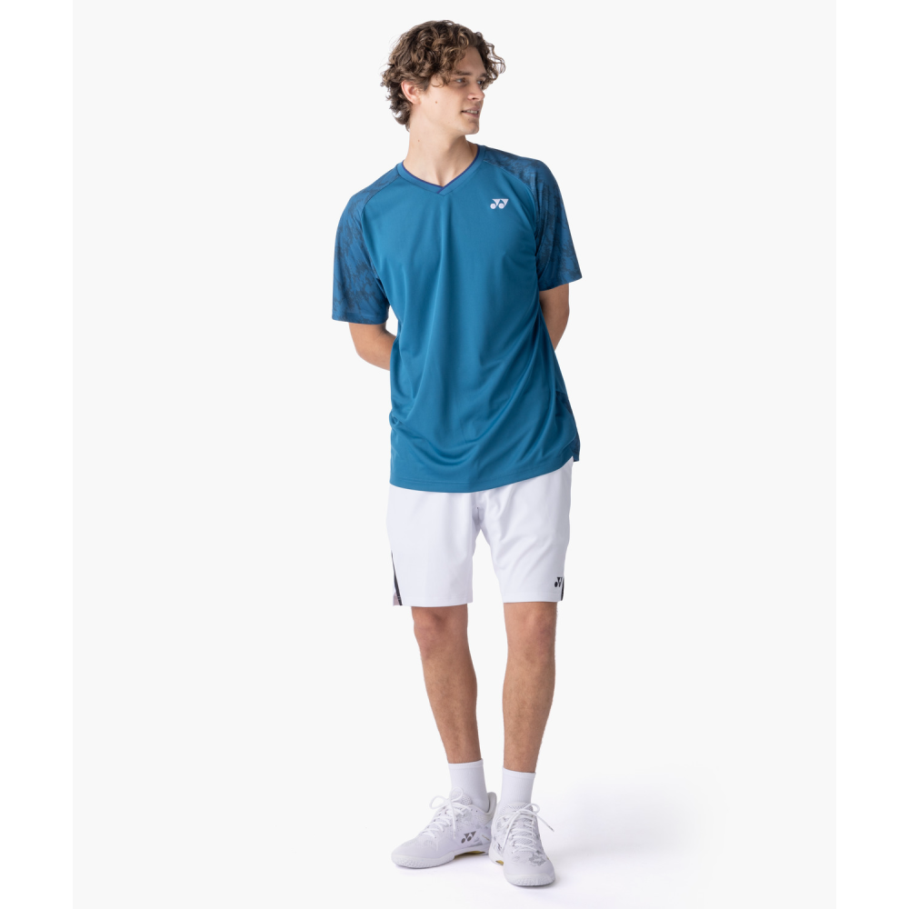 YONEX Unigame Shirt.10742 Color:Teal Blu