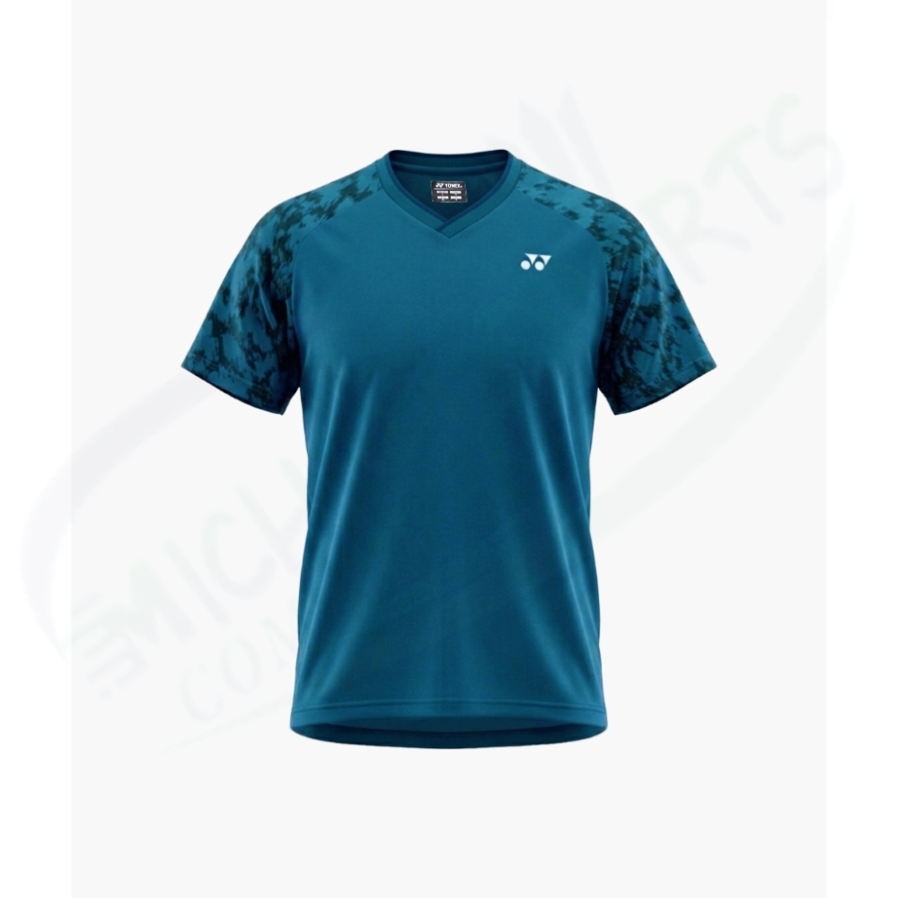 YONEX Unigame Shirt.10742 Color:Teal Blu