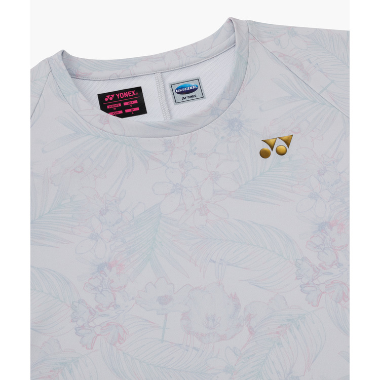YONEX Women's game shirt.20983 Color:Ice Gray