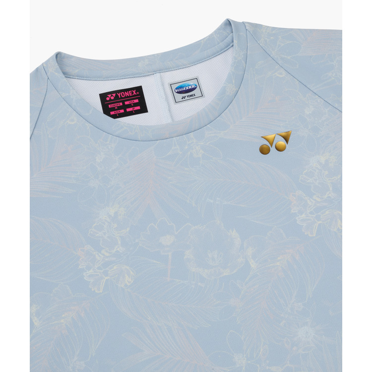 YONEX Women's game shirt.20983 Color:Pastel blue