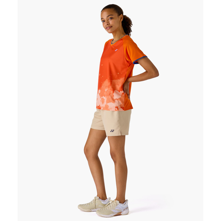 YONEX Women's game shirt.20985 Color:Orange