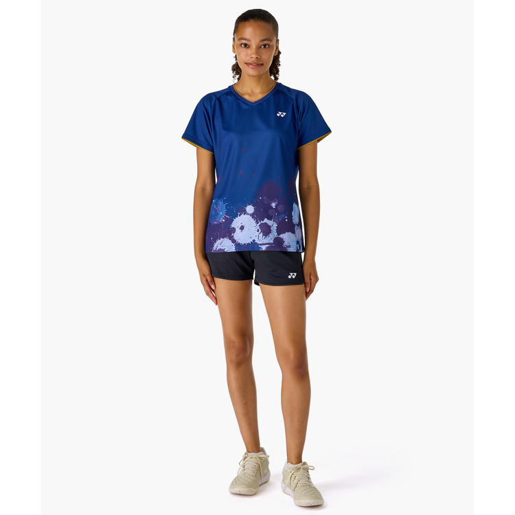 YONEX Women's game shirt.20985 Color:Dark Navy