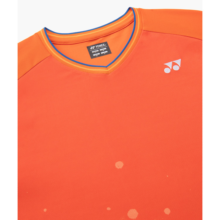 YONEX Badminton/ Tennis Sports Shirt 10743 Dark Navy UNISEX Color:Orange