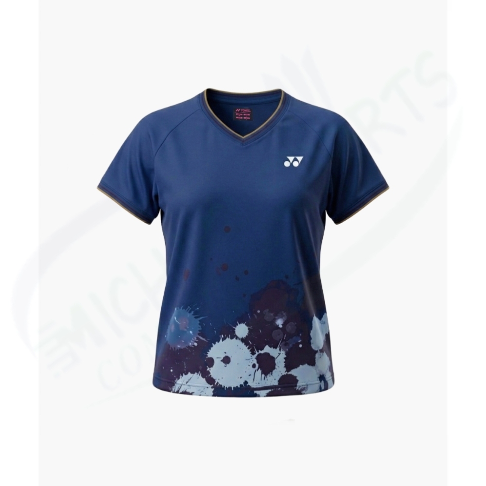 YONEX Women's game shirt.20985 Color:Dark Navy