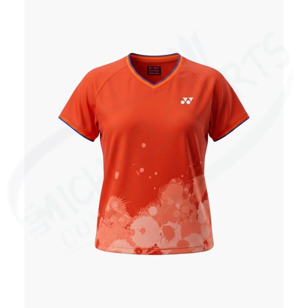 YONEX Women's game shirt.20985 Color:Orange