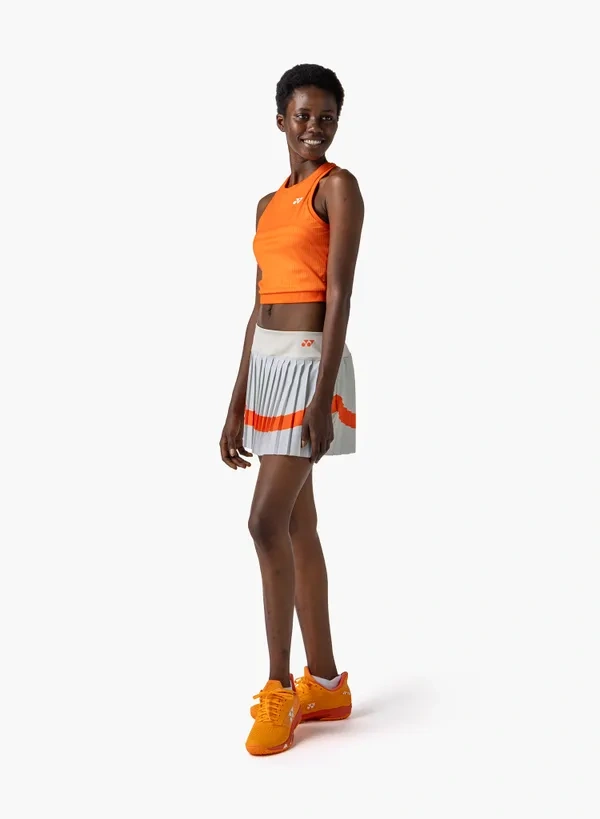 YONEX Women's skirt (with inner shorts).26184 made in Japan , delivery free Color:Silver Gray