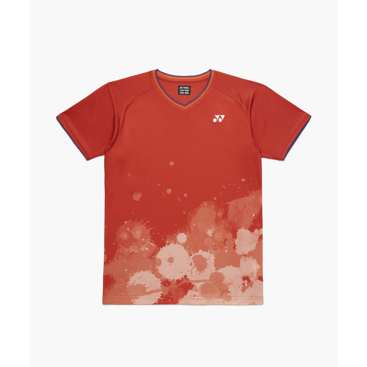 YONEX Badminton/ Tennis Sports Shirt 10743 Dark Navy UNISEX Color:Orange